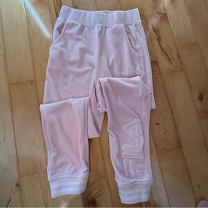 FILA Kids Light Pink Sweatpants